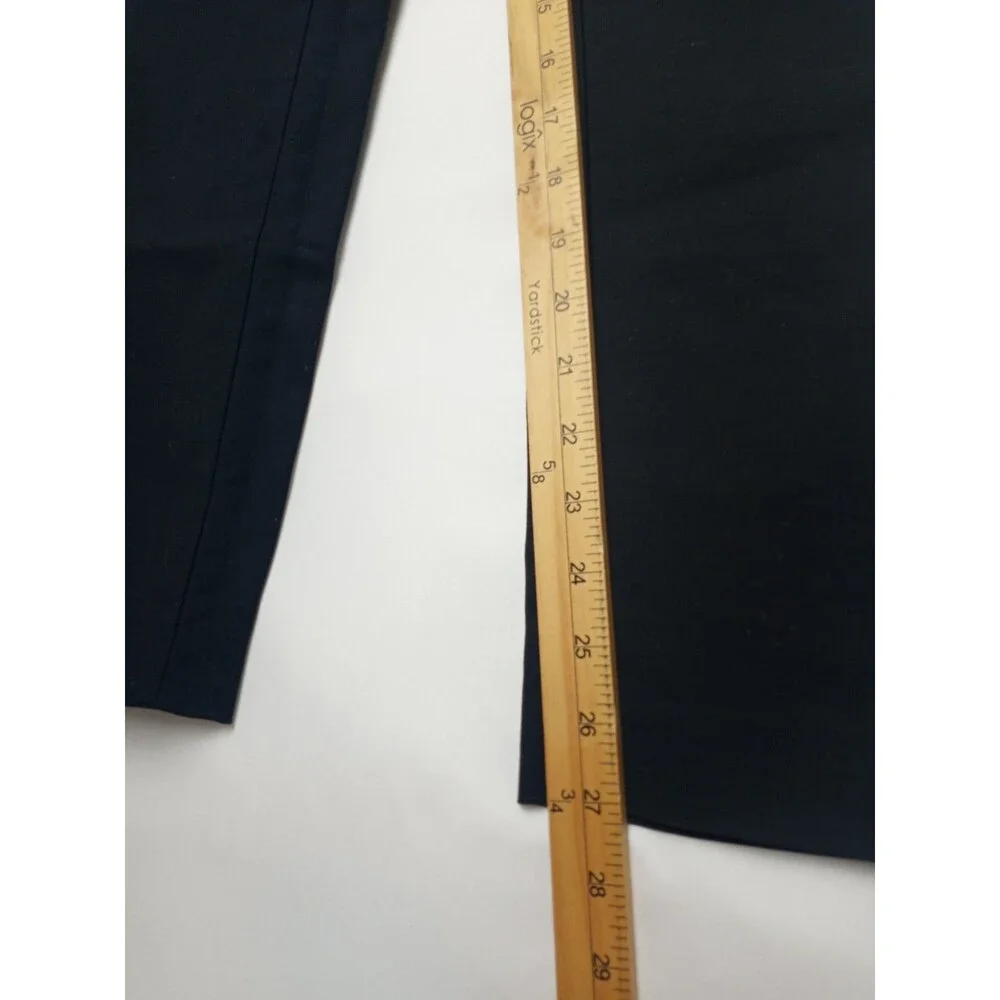 Sandro Paris Women’s Tailored Dress Black  Pants EU 34 US 2 Cotton - Picture 15 of 16